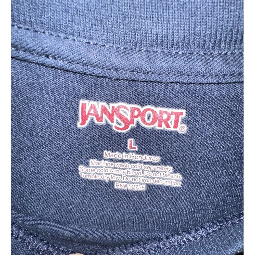 University Michigan UofM T Shirts DAD Mens L MOM Womens 2XL Navy‎ Jansport -READ